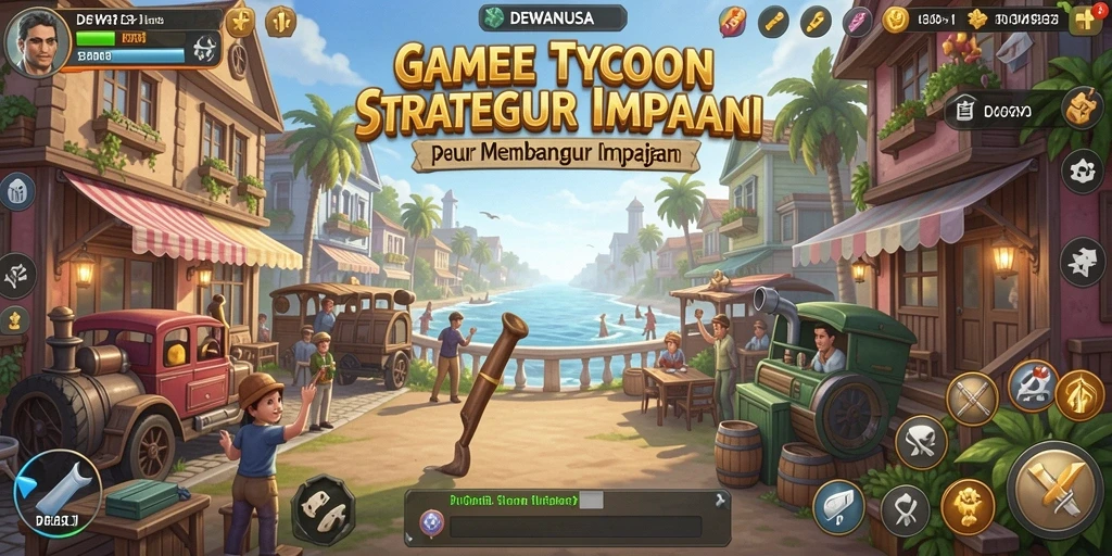 Tampilan gameplay DEWANUSA yang menarik dan interaktif.