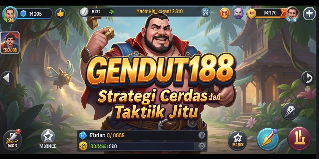 Gameplay menarik GENDUT188 yang menampilkan strategi pertempuran.
