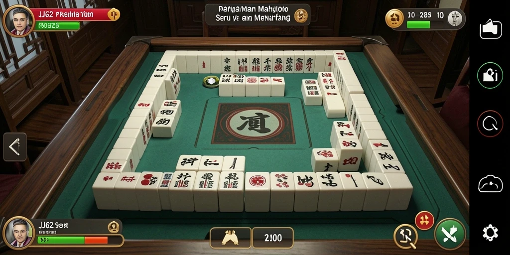 Tampilan gameplay <strong>JJ62</strong> yang menarik dan mencuri perhatian para pemain Mahjong.