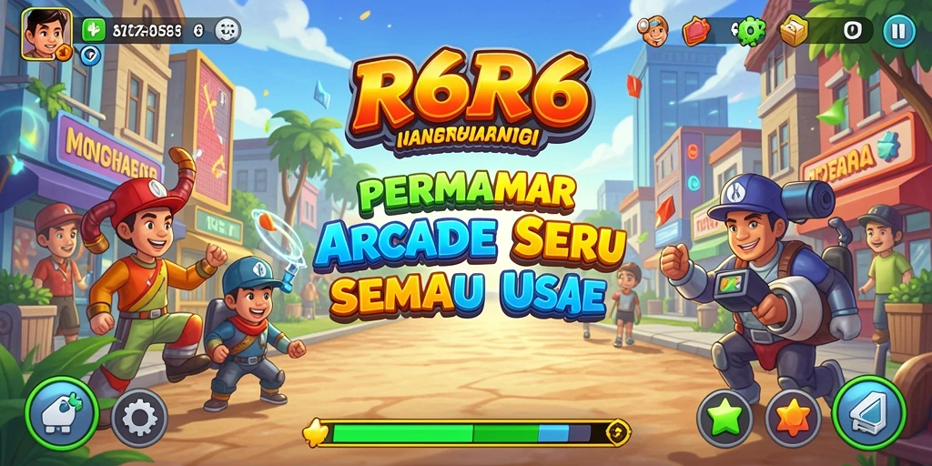 Gameplay R6R6 yang penuh tantangan dan menarik.